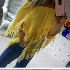 Jens pirate booty yellow poncho